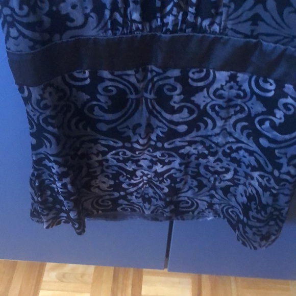 VINTAGE SAN FRANCISCO black velour top size L - Picture 7 of 9